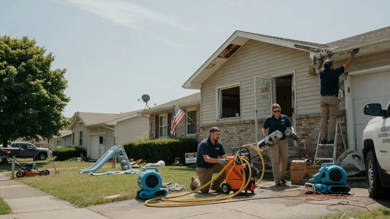 Water Damage Restoration in De Soto, IL near me